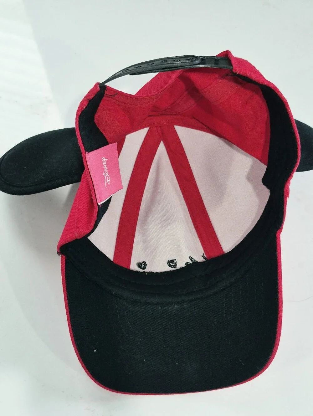 Minnie Mouse Red Polka Bow Baseball Cap